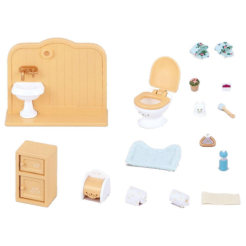 sylvanian toilet set