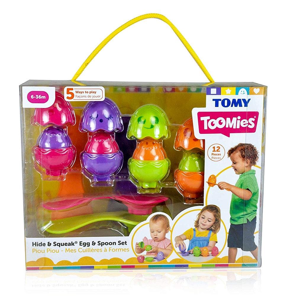 tomy toomies hide & squeak eggs