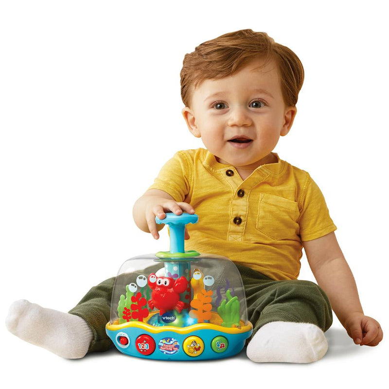 vtech push & play spinning top