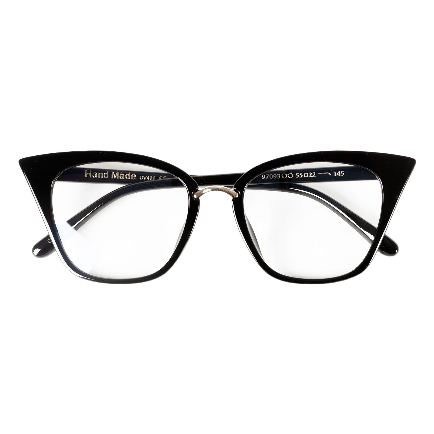 s Cat-eye Clear Lens Eyeglasses
