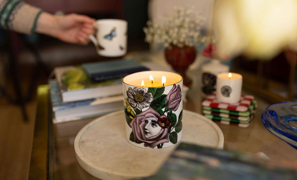 Image of the Rosa 3 wick candle