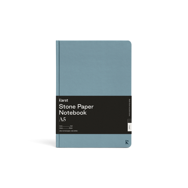 Hardcover Notebook A5 Glacier / Lined