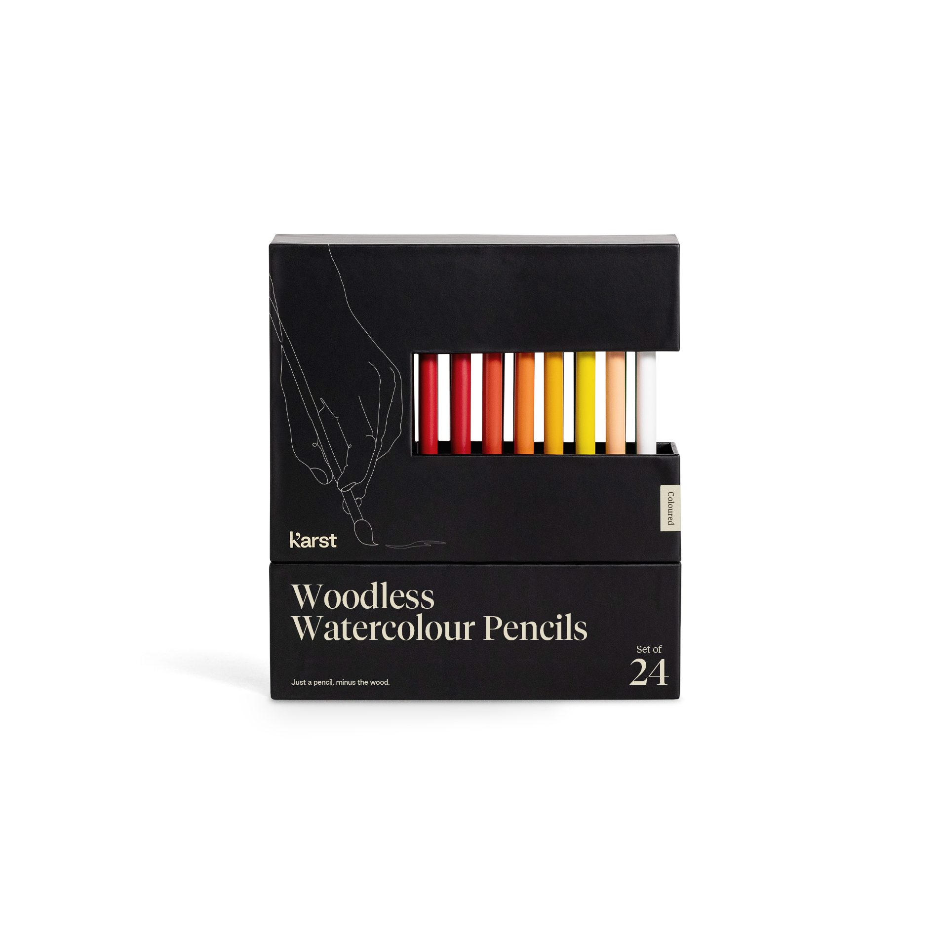 Woodless Watercolour Pencils - KarstGoods product image