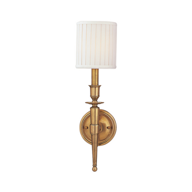 bronze and hand-rubbed antique brass sconce – Lauren Liess