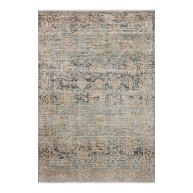 Jean Stoffer x Loloi Katherine Beige / Mist Area Rug