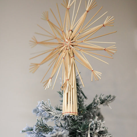 Straw Star Tree Topper – Heirloom Art Co.