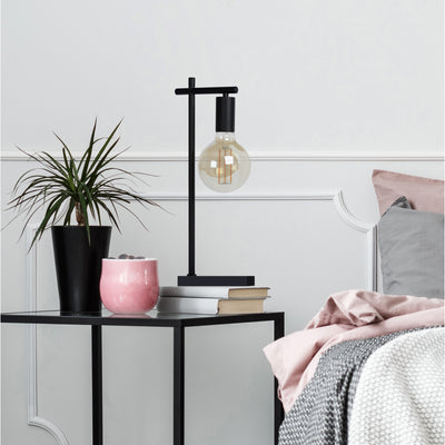 Tina Black Steel Table Lamp - Rug & Weave