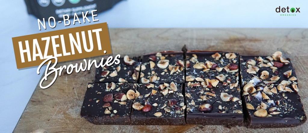 No Bake Hazelnut Brownies