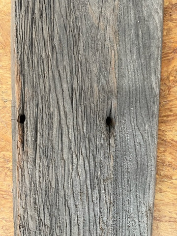 close up of unfinished barn wood