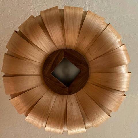 Dolese light fixture with Livos Natural Oils