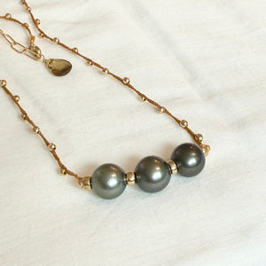 Sigal Single Tahitian Pearl Necklace #4 - Ohana Shop Kauai