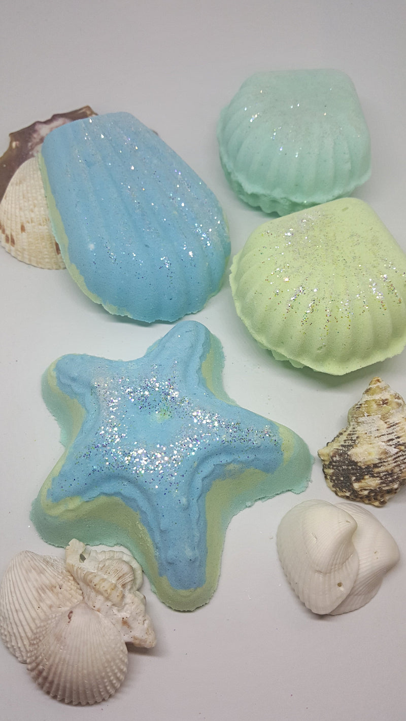 shell bath bomb