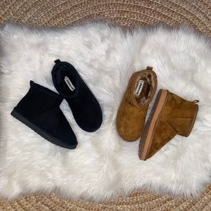 Suede Ankle Boots - Body Rejuvenation - Fur-lined Boot