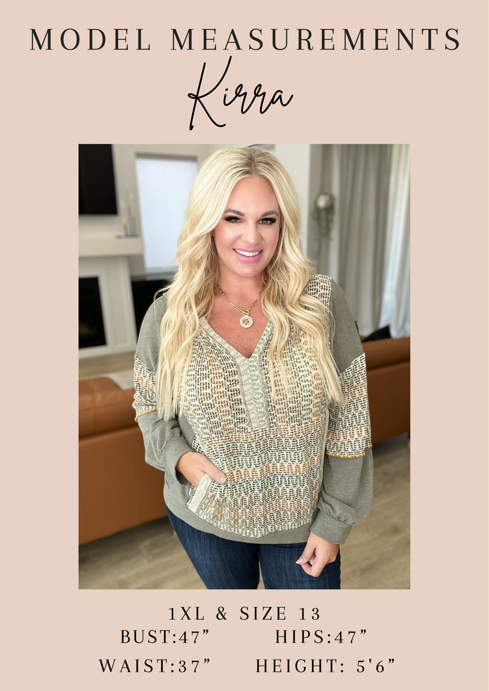 Melange Baby Waffle Long Sleeve Top in Kelly Green - Tennessee Jane