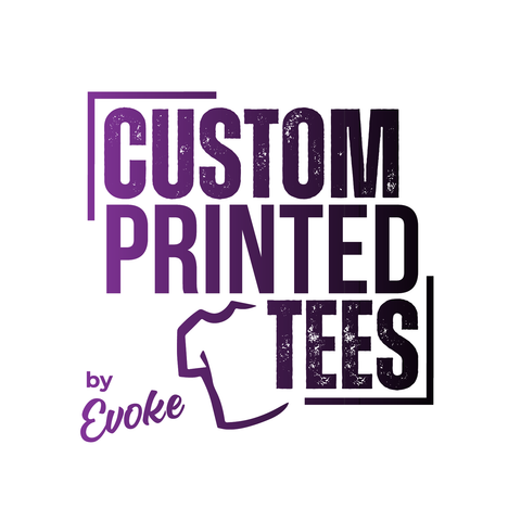 custom printed tees by evoke