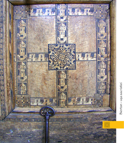 Ușa sacristiei de la Biertan (Sibiu)