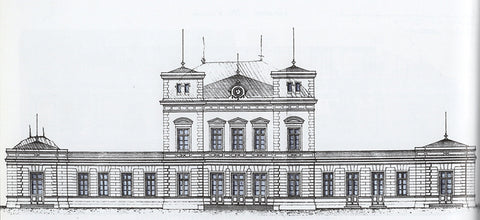 Proiect pentru gara din Sinaia ( 1878 )