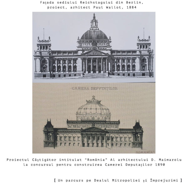 1860 Proiectul câștigător pentru Camera Deputaților