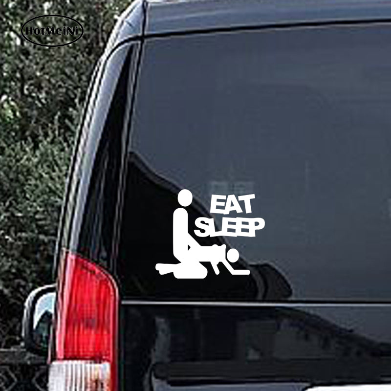 Funny Eat Sleep Sex Car Sticker For Car Truck Door Window Vinyl Decal 8022