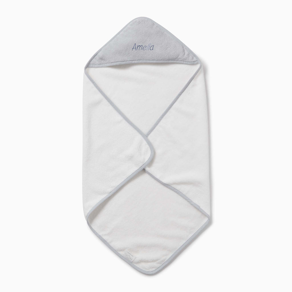 newborn hooded towel