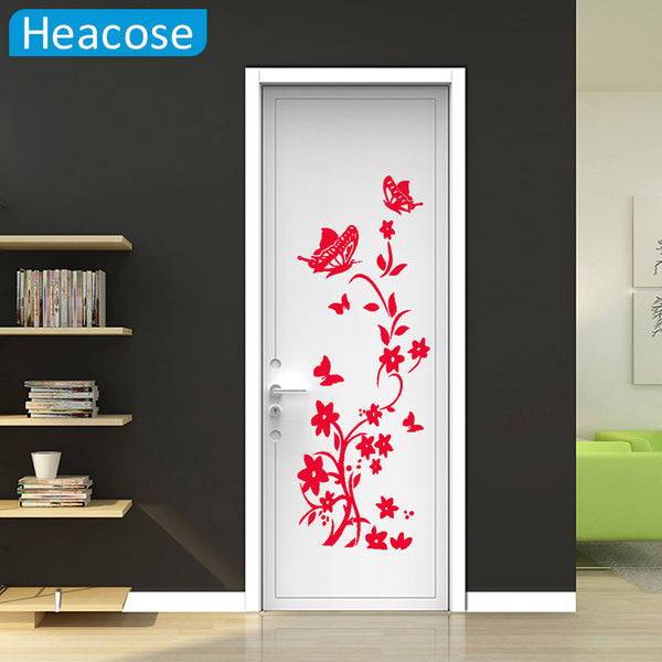 DIY Butterflies and Flowers Wall and Refrigerator Decal – The Decal House