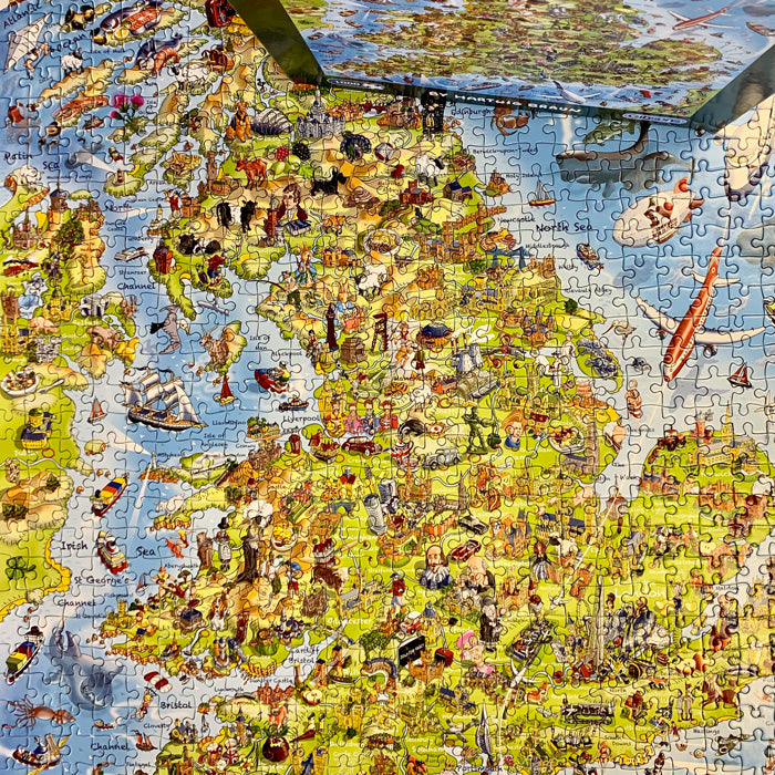 Jigsaw Puzzles: Engaging 1000-Piece High-Quality Puzzles