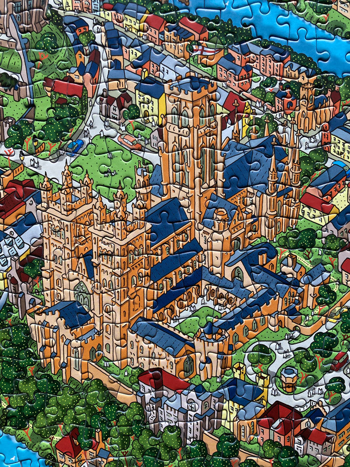 1 000 Piece Jigsaw Puzzle in Tin Box Welcome to Durham  