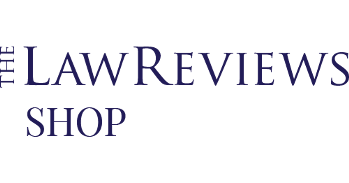 The Law Reviews Shop