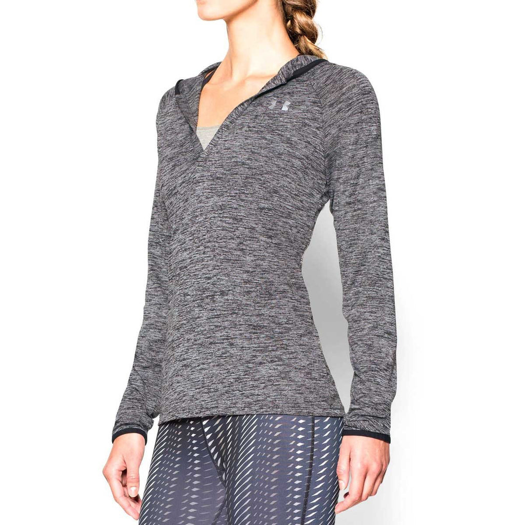 women's under armour tech twist long sleeve hoodie