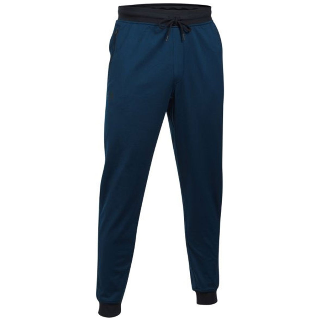 under armour navy joggers