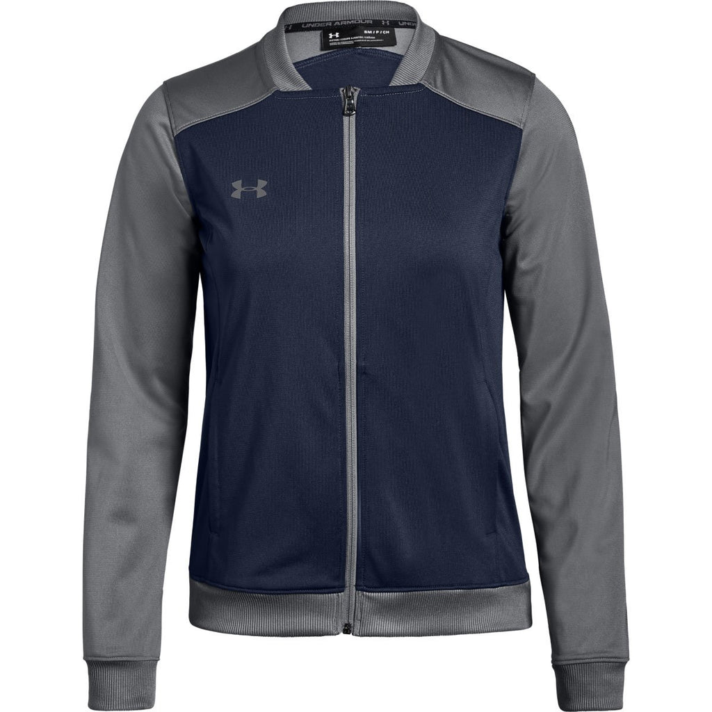 womens under armour track jacket