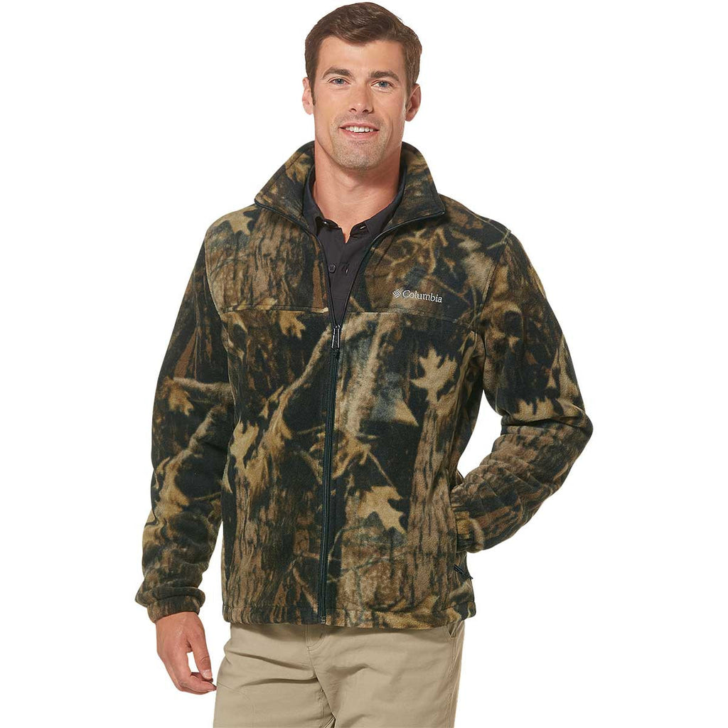 columbia camo jacket fleece