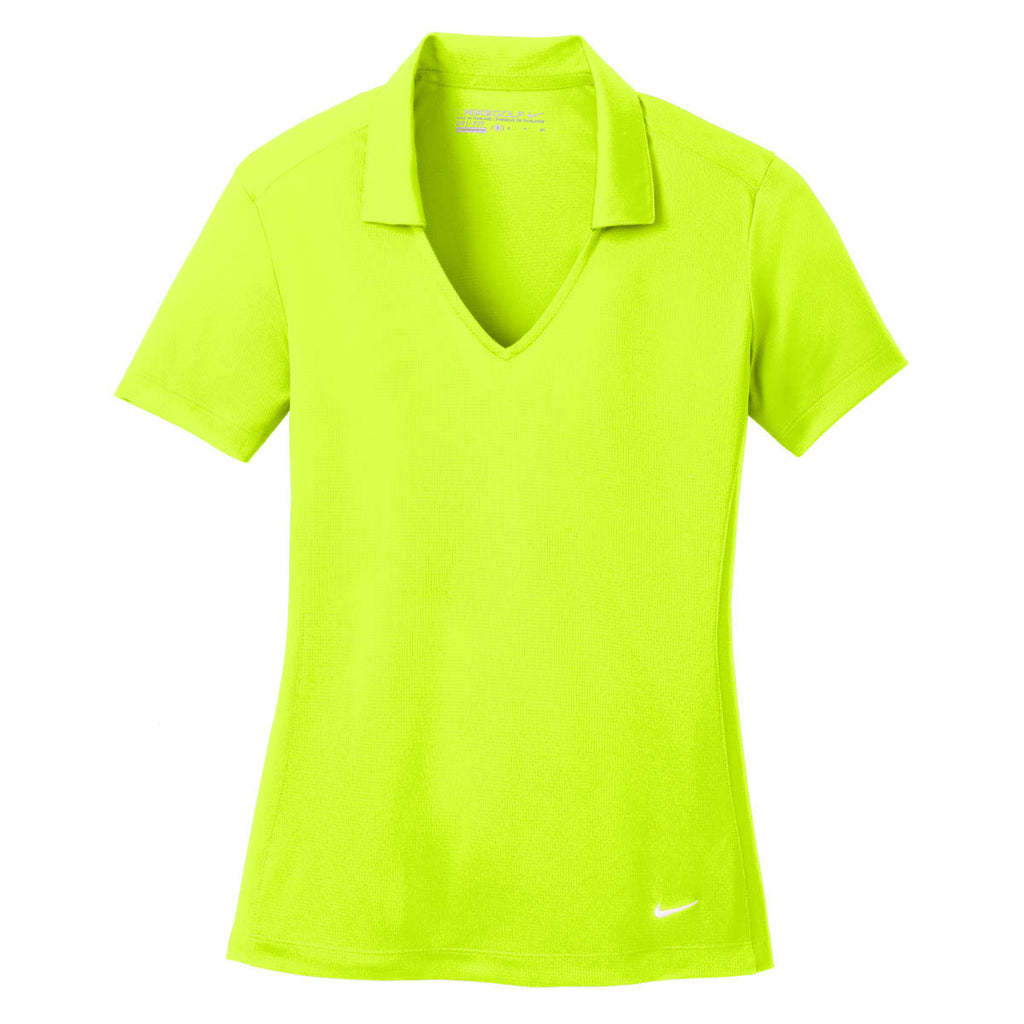 bright green golf shirt