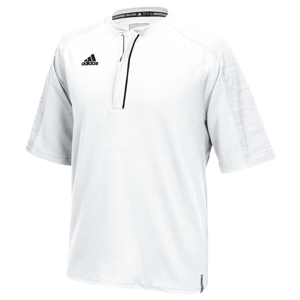 adidas men's climalite modern varsity short sleeve