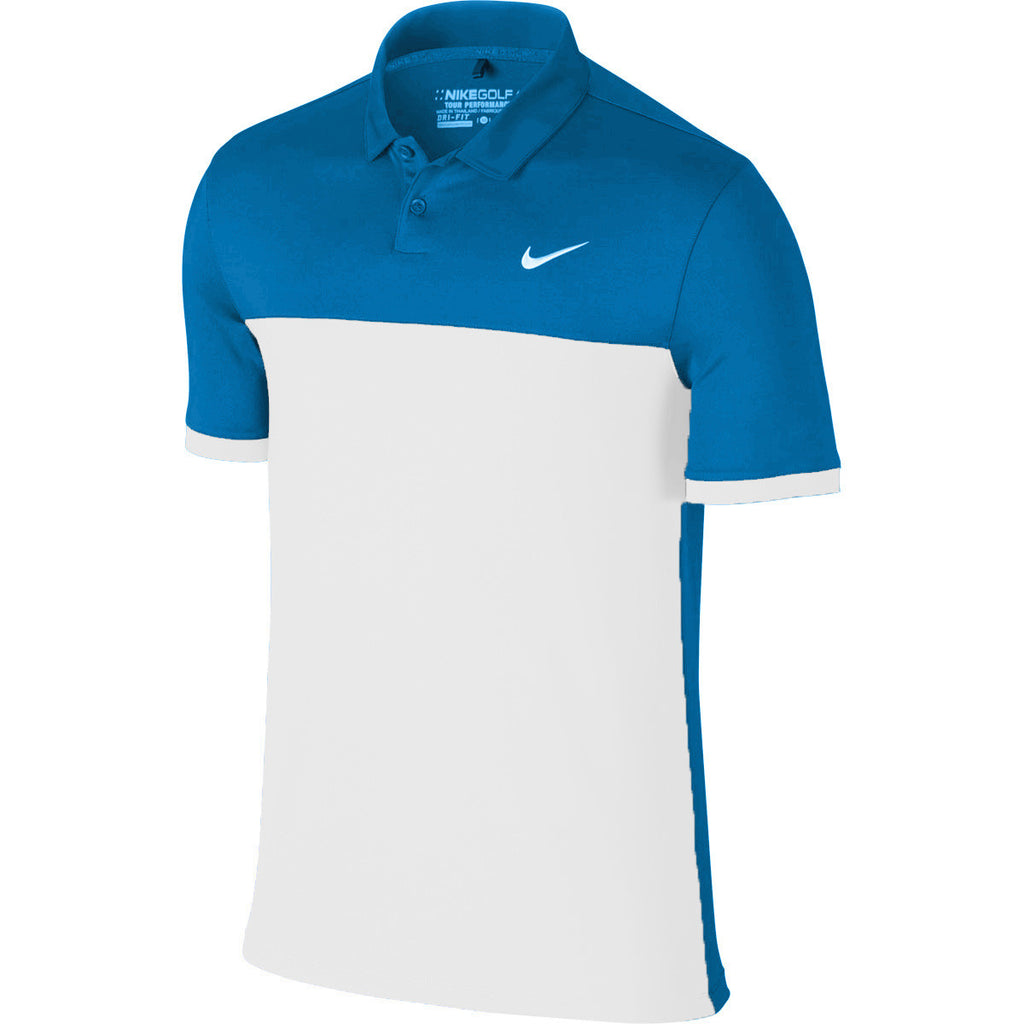 nike blue polo shirt