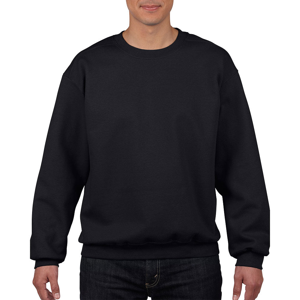 gildan men's fleece crewneck sweatshirt