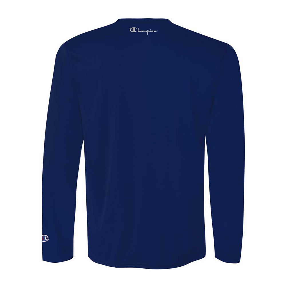 champion navy blue long sleeve