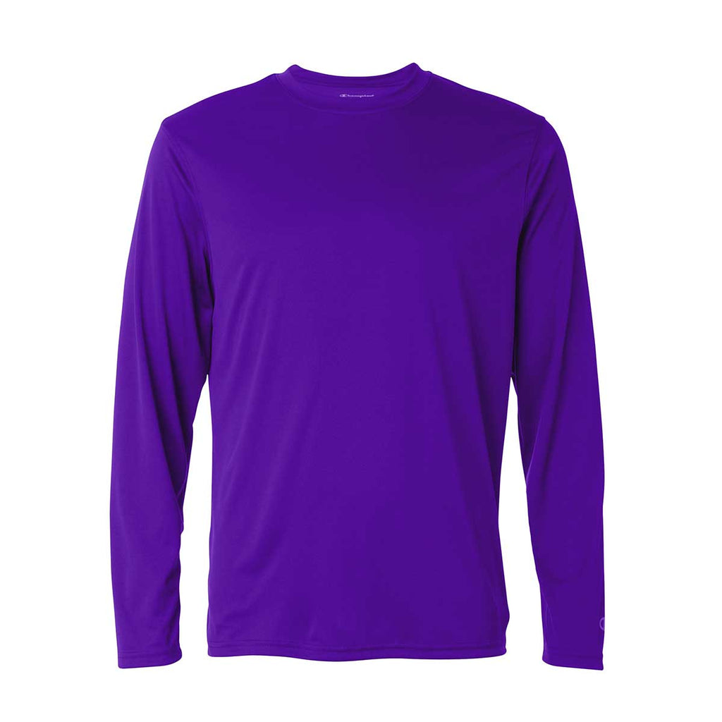 mens purple champion t shirt