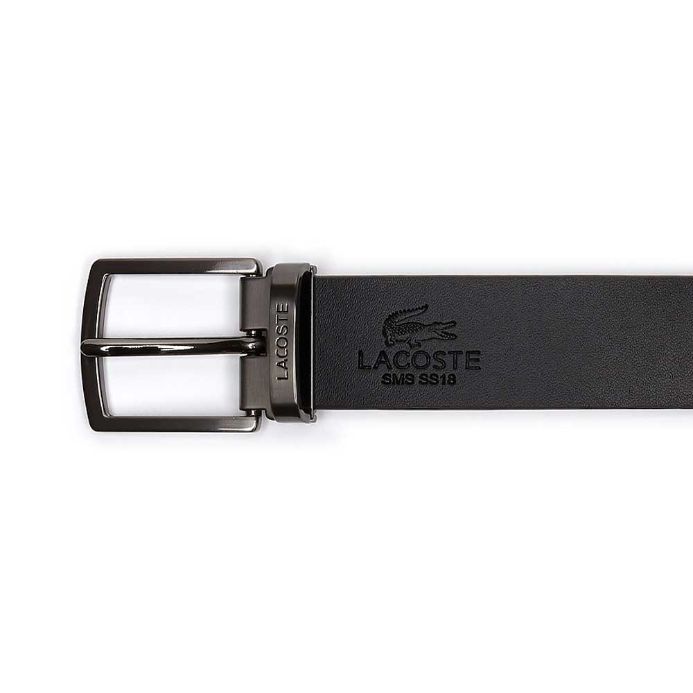 black lacoste belt