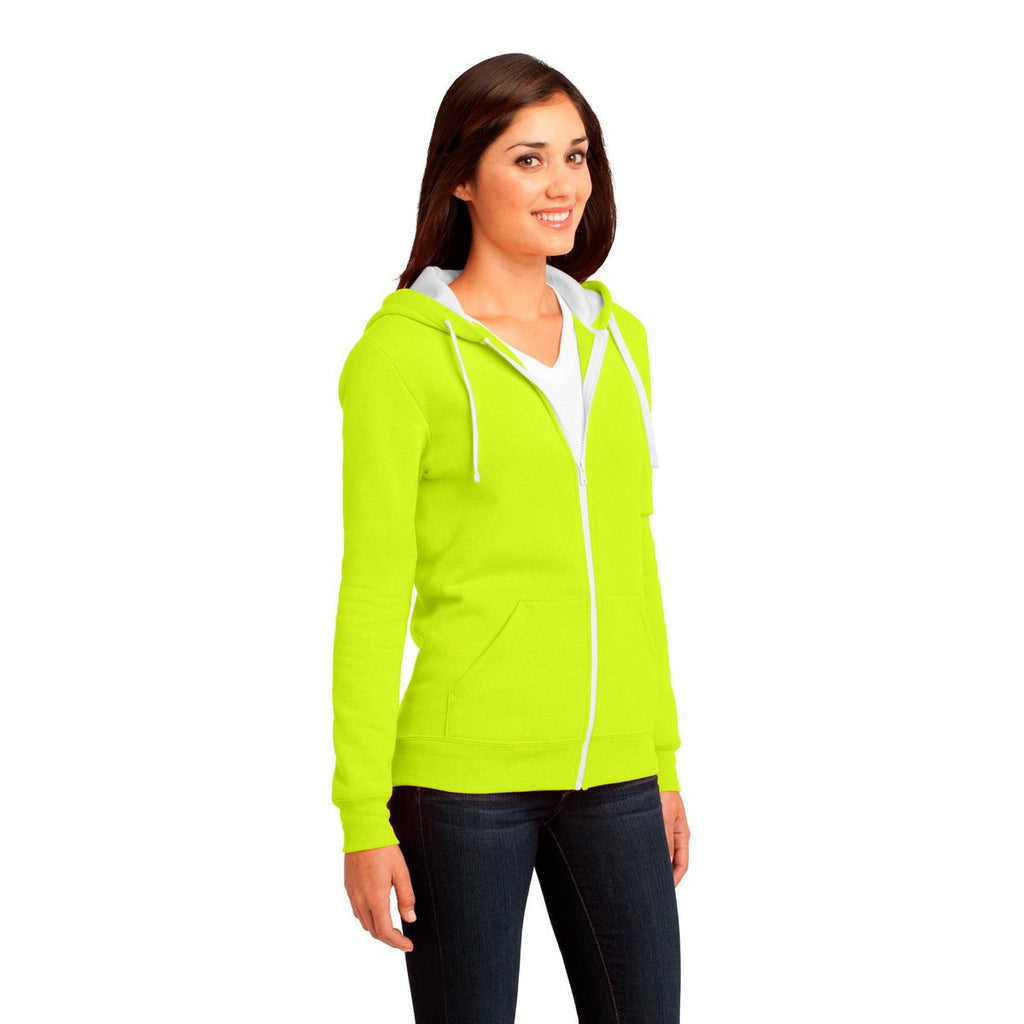 bright yellow hoodie women's