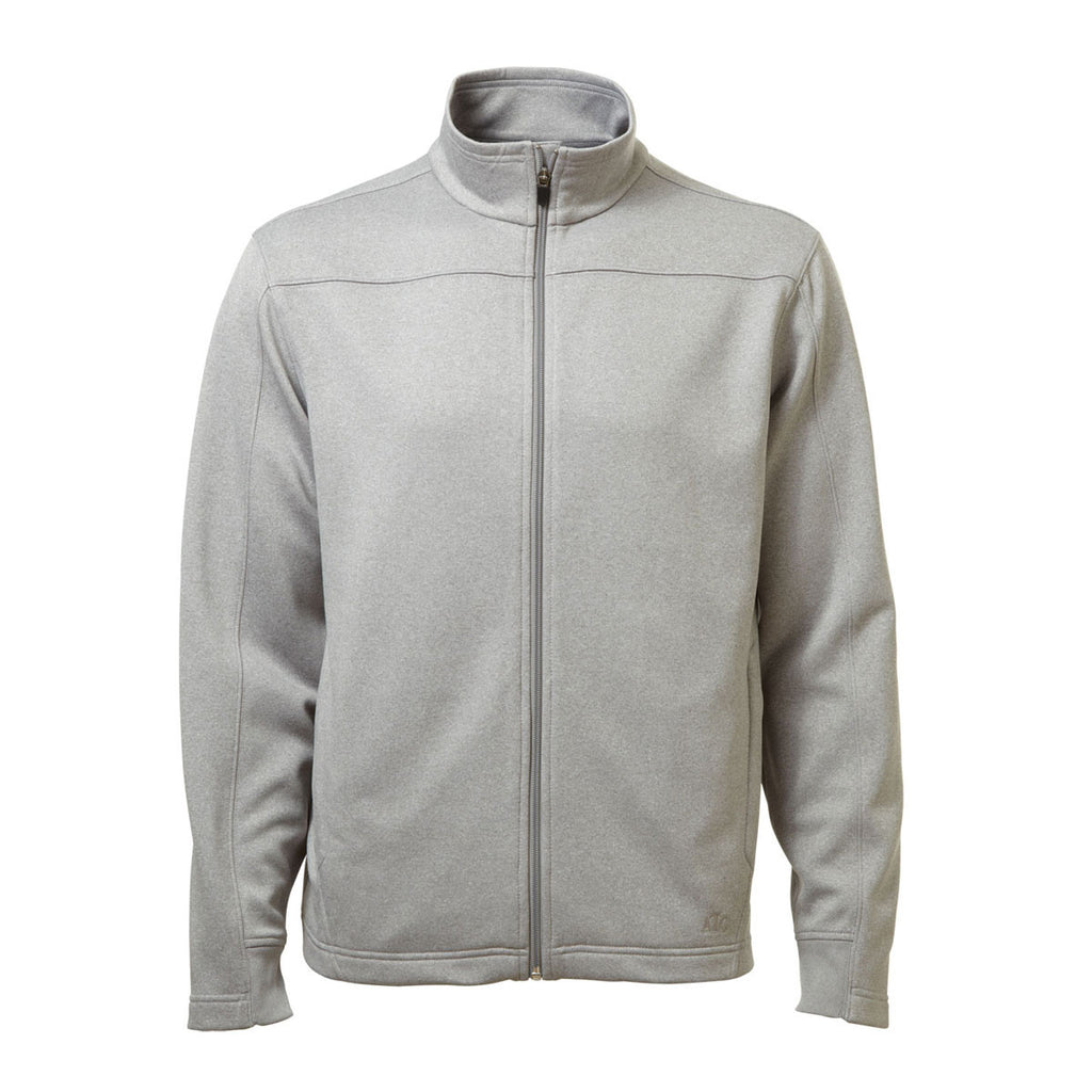 Download Atc Men S Sport Heather Grey Ptech Fleece Track Jacket