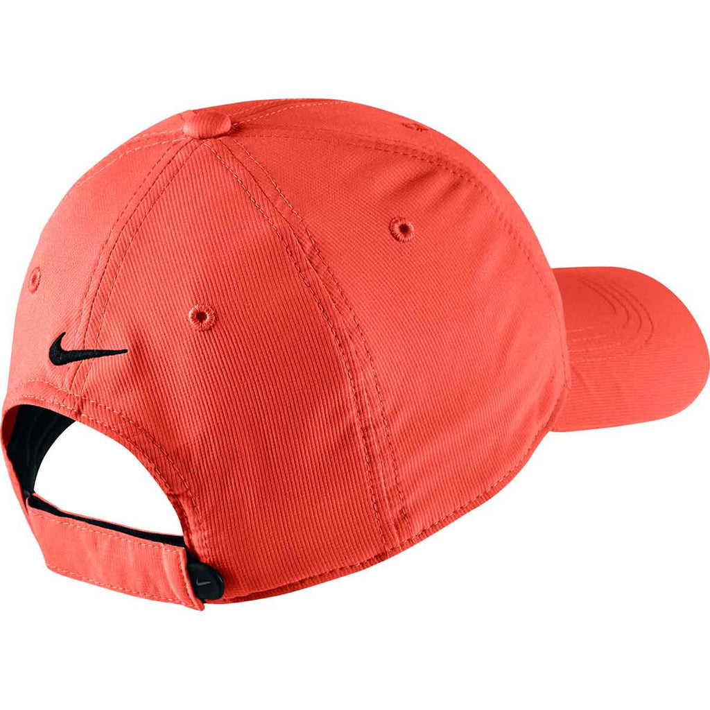 orange and black nike hat