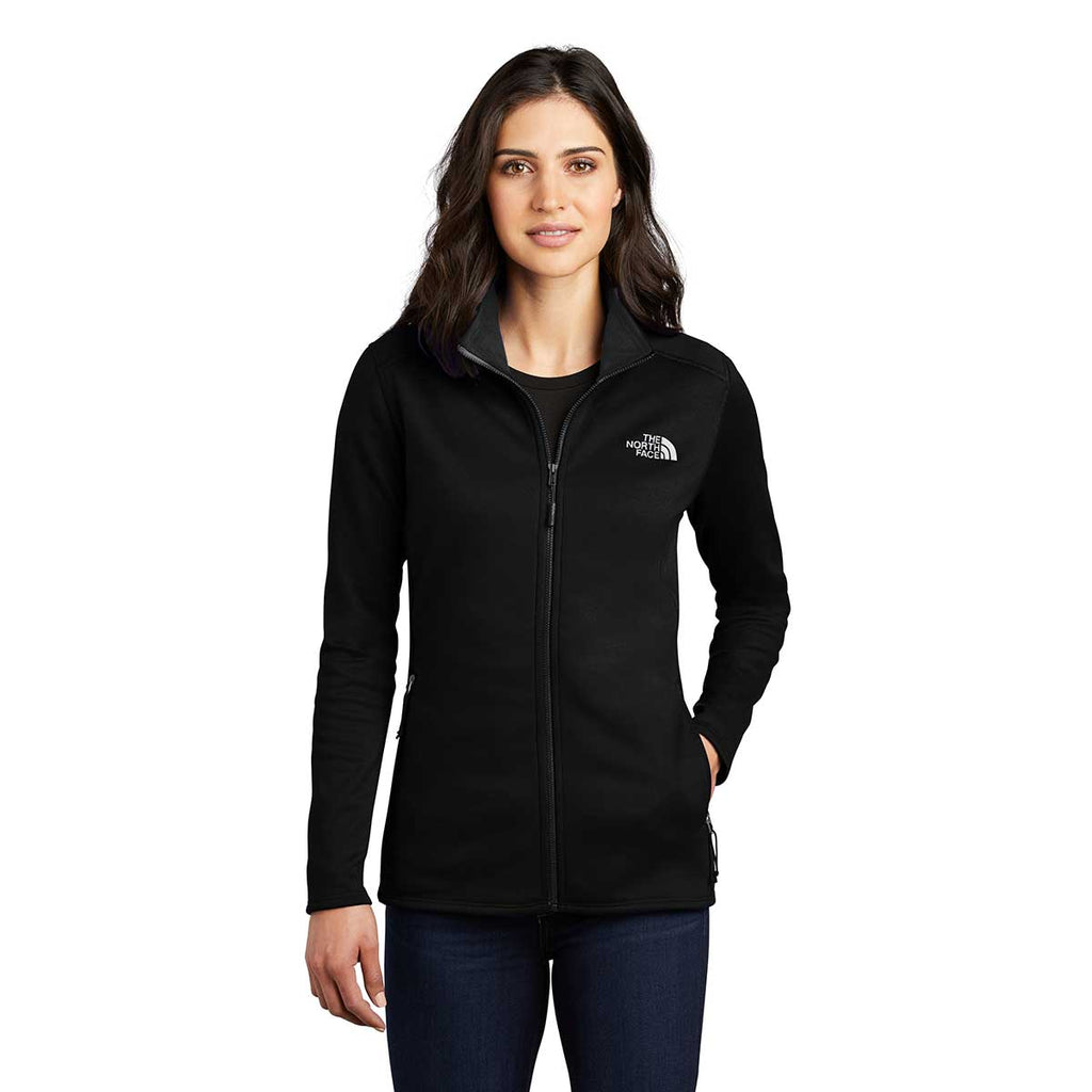 Black Skyline Full-Zip Fleece Jacket