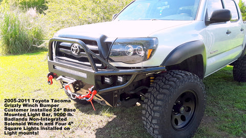 2005-2011 Toyota Tacoma Winch Plate bumper