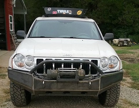 2008 grand cherokee front bumper