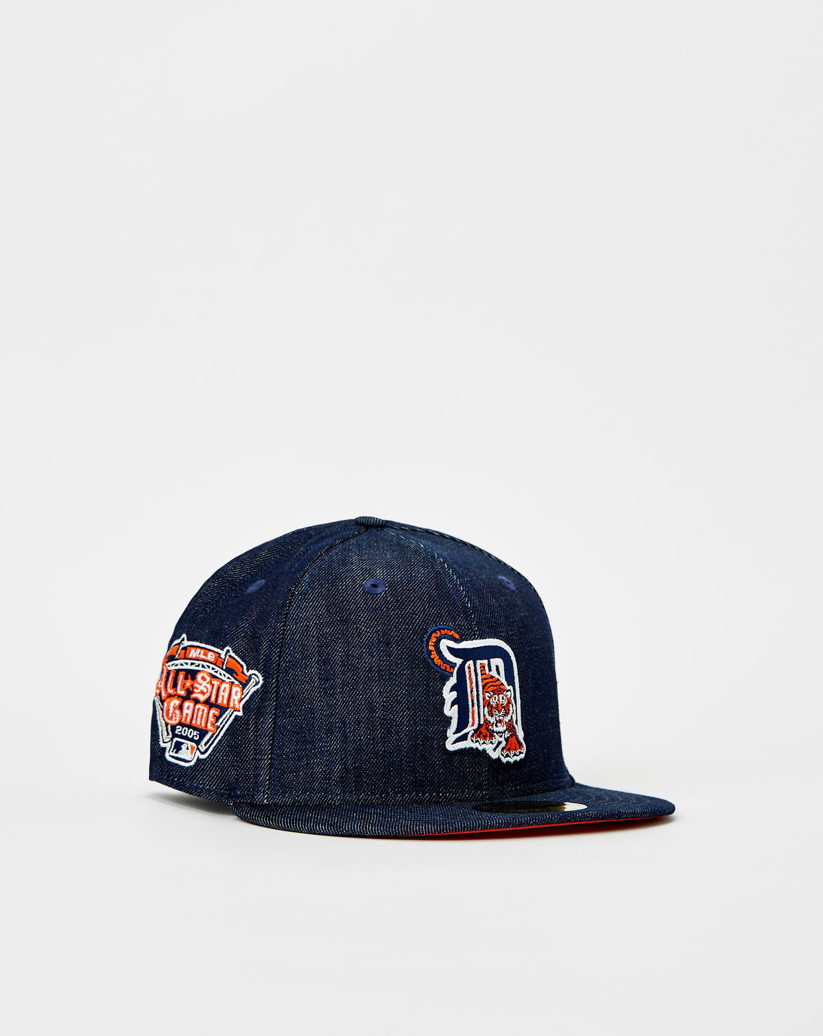 New Era, Accessories, Gray With Blue Brim New Era 59fifty Authentic Mlb  Detroit Tigers Hat