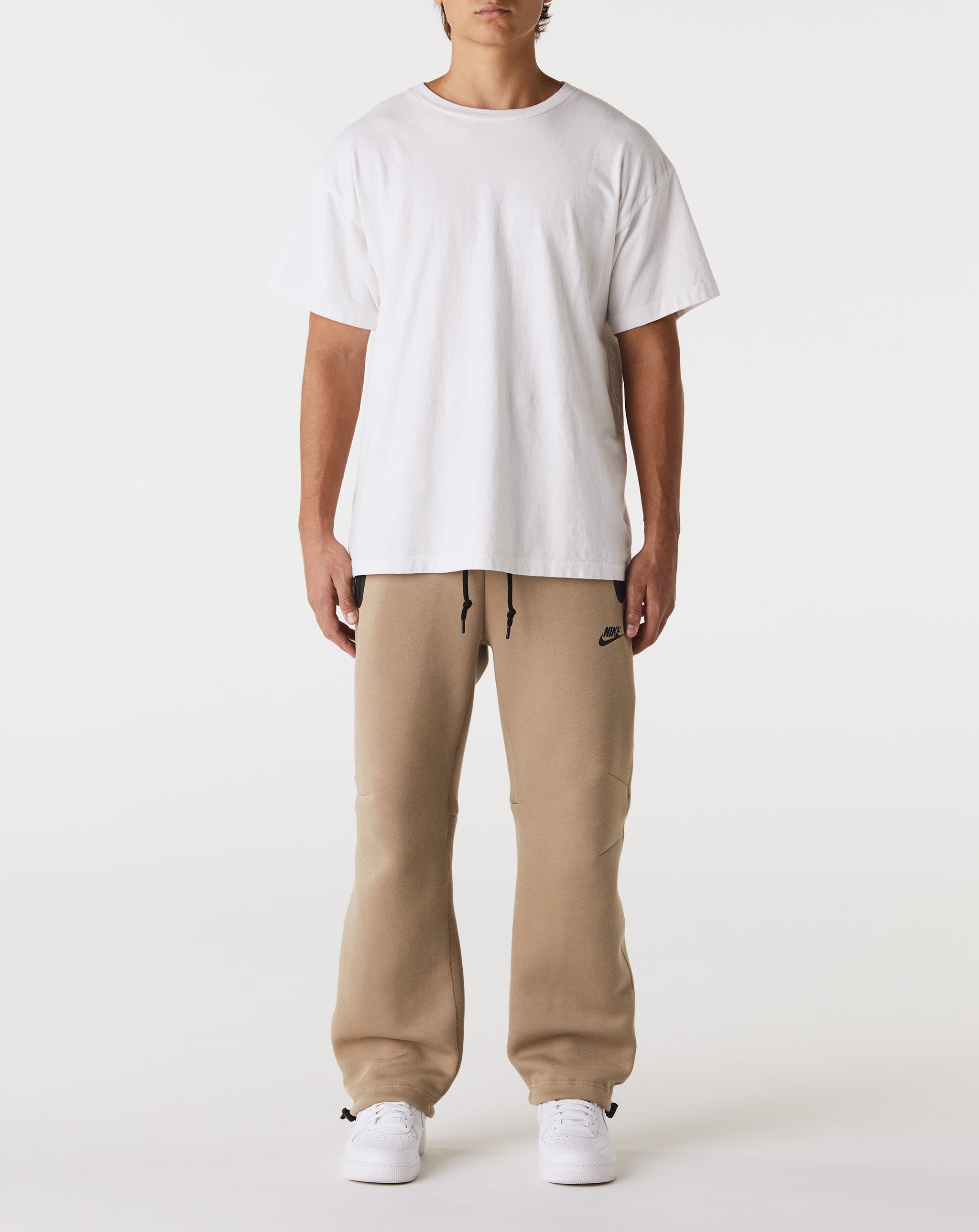 Brown Nike Tech Fleece Reimagined Open Hem Sweatpants