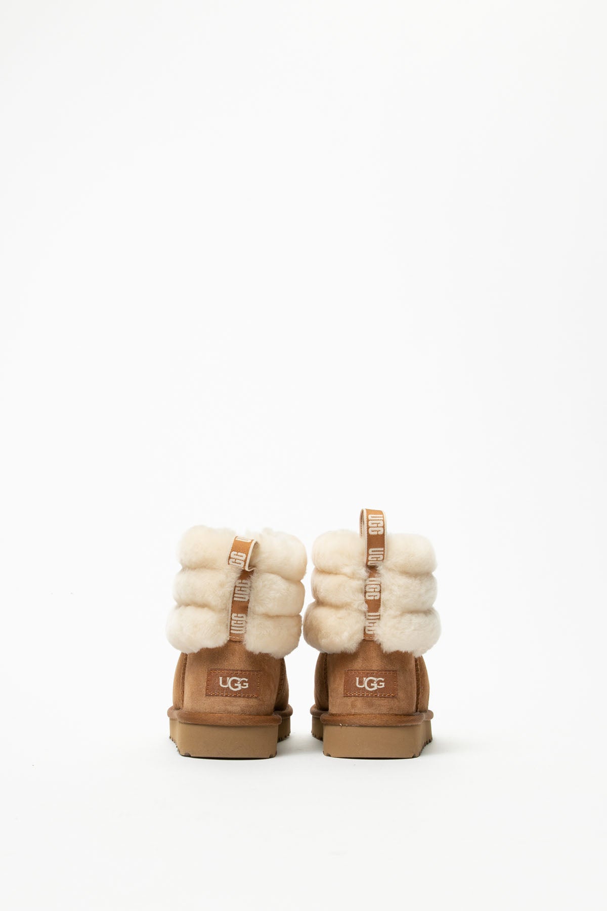 ugg fluff mini quilted noir
