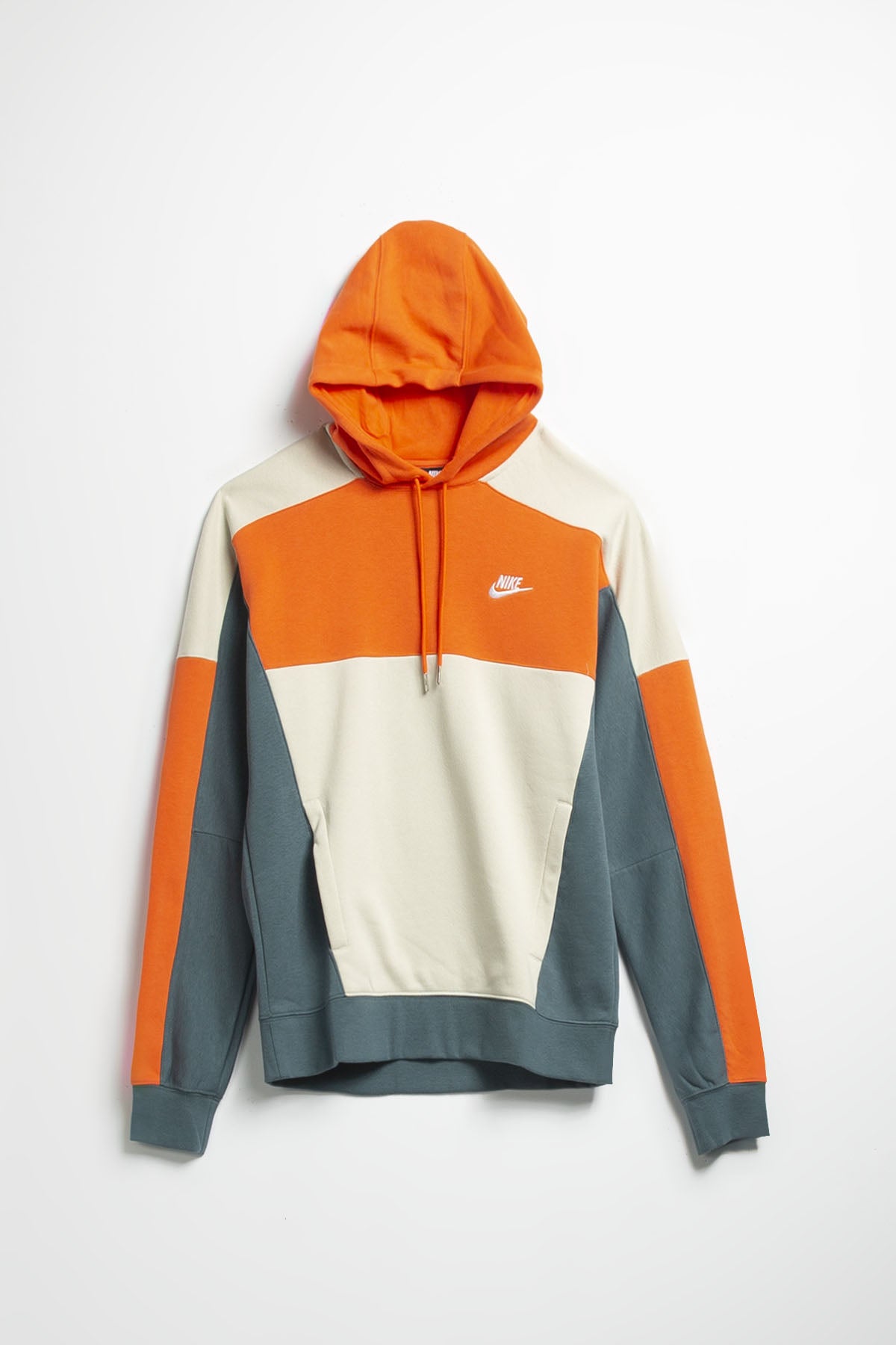 nike color block hoodie pastel