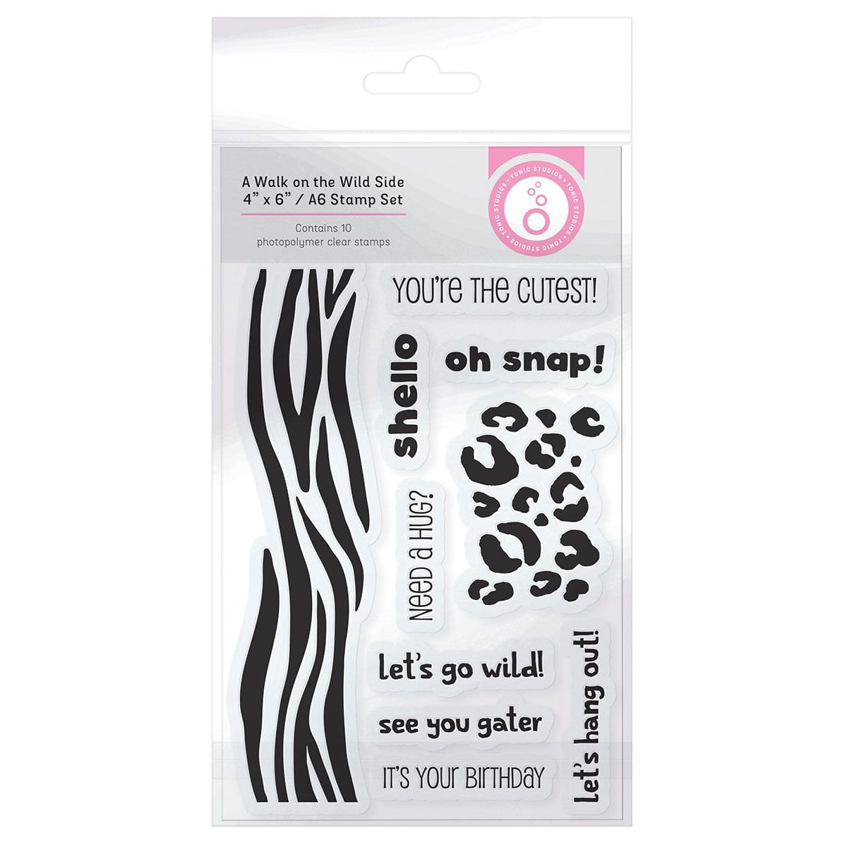  Walk on the Wild Side Stamp Set - 5519e